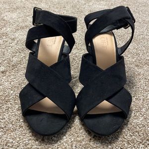 NEW Ann Taylor LOFT Faux Suede Heels 3.5” Size 8
